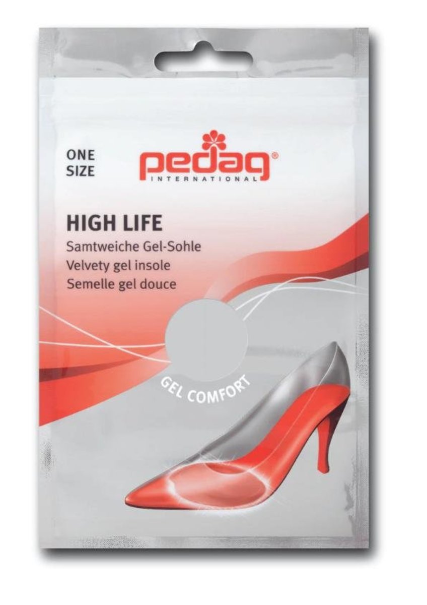 德國pedag HIGH LIFE 前掌吸震減壓乳膠鞋墊