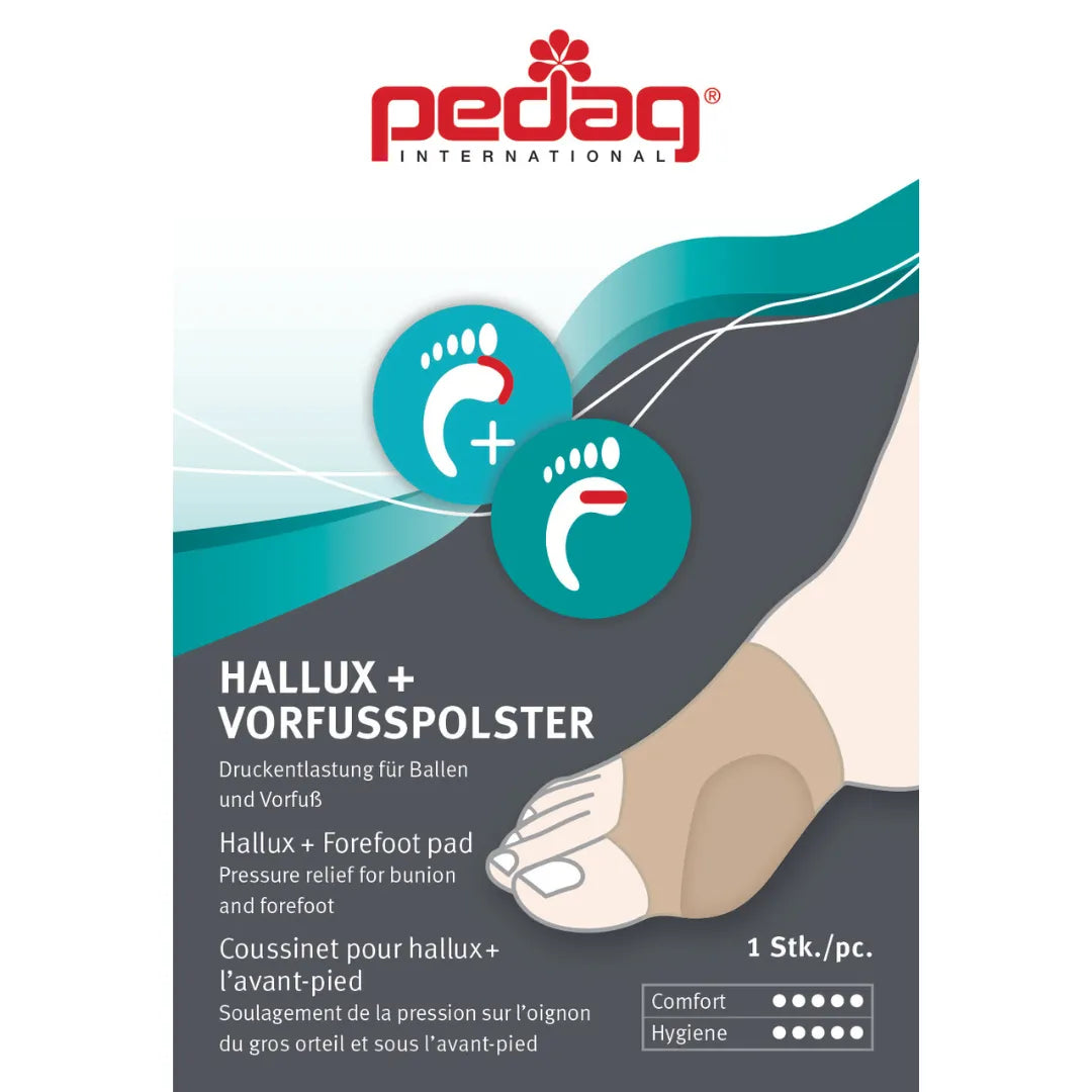 德國pedag Hallux + Forefoot Pad 拇指外翻專用彈性襪