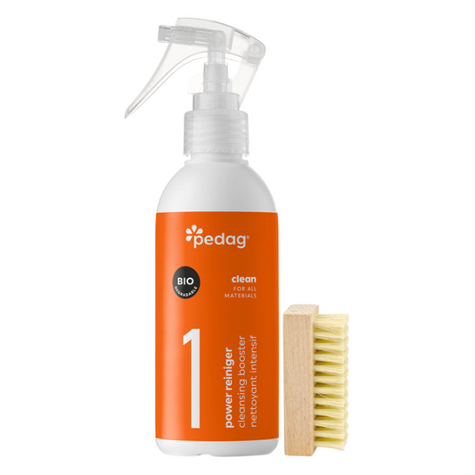 德國運 pedag 動鞋及皮革強力清潔劑組 - 含刷子和環保清潔泡沫 (200毫升)